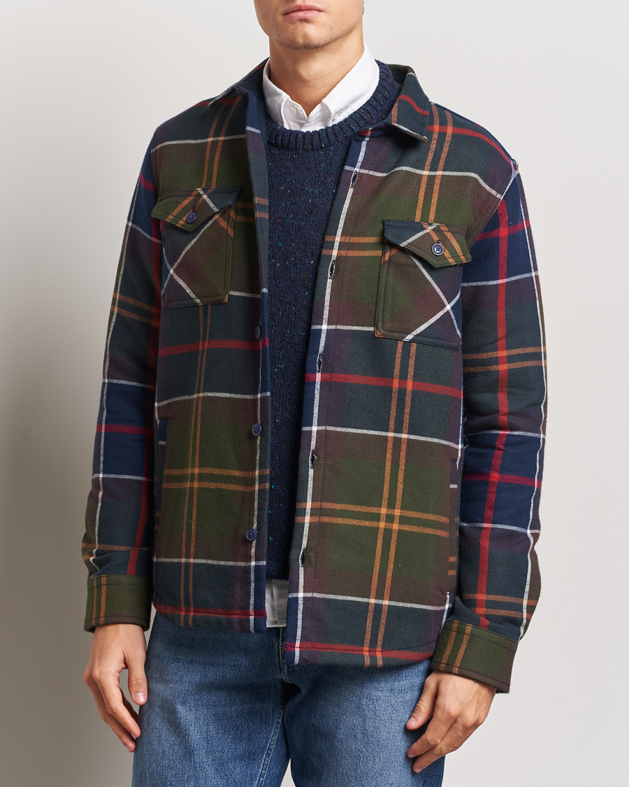 Herre | Skjorter | Barbour Lifestyle | Cannish Checked Cotton Overshirt Classic Tartan