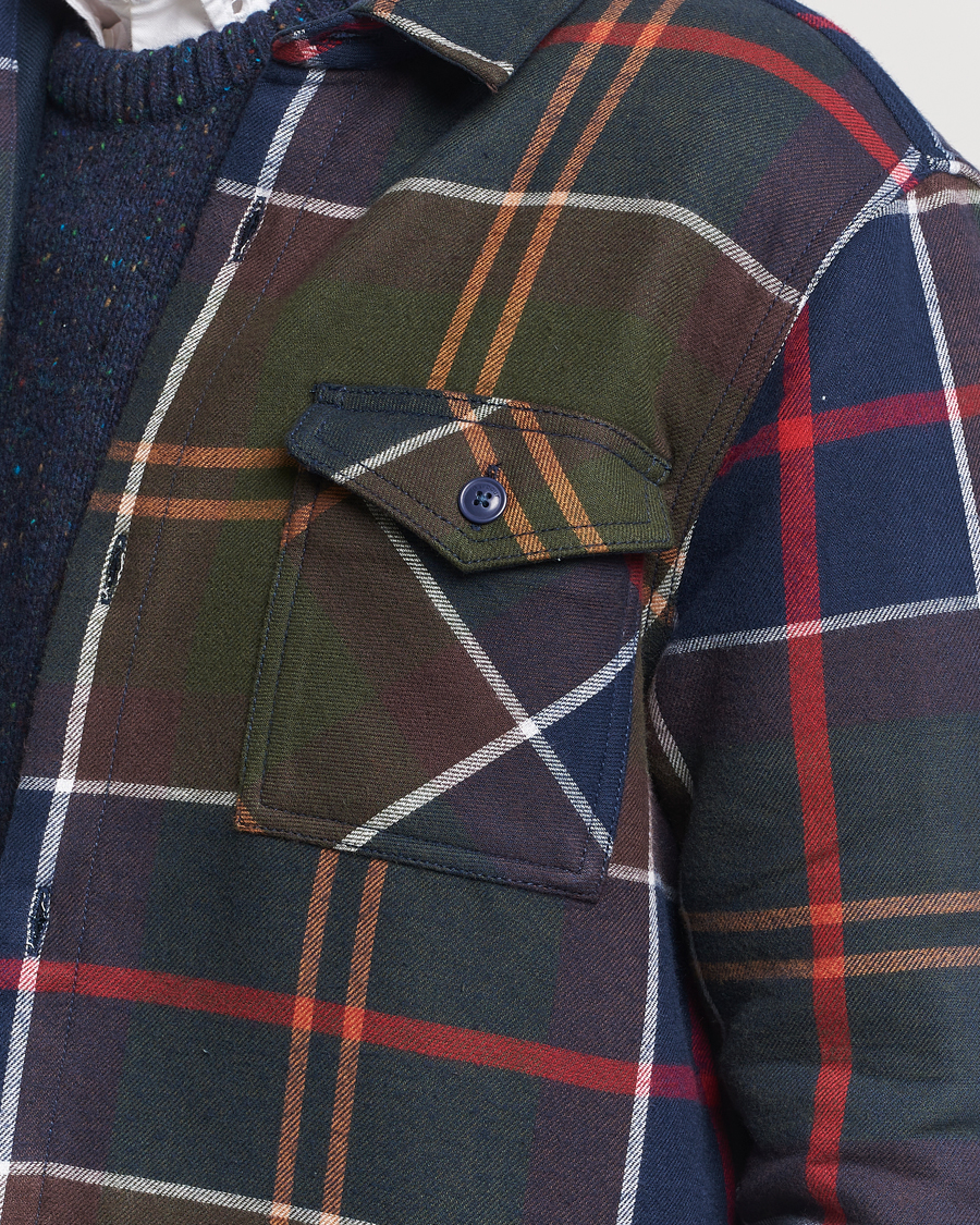 Herre | Skjorter | Barbour Lifestyle | Cannish Checked Cotton Overshirt Classic Tartan