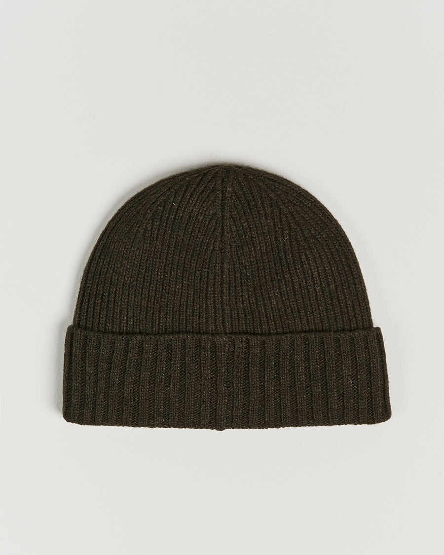 Herre | Barbour Lifestyle Carlton Wool Beanie Dark Green | Barbour Lifestyle | Carlton Wool Beanie Dark Green