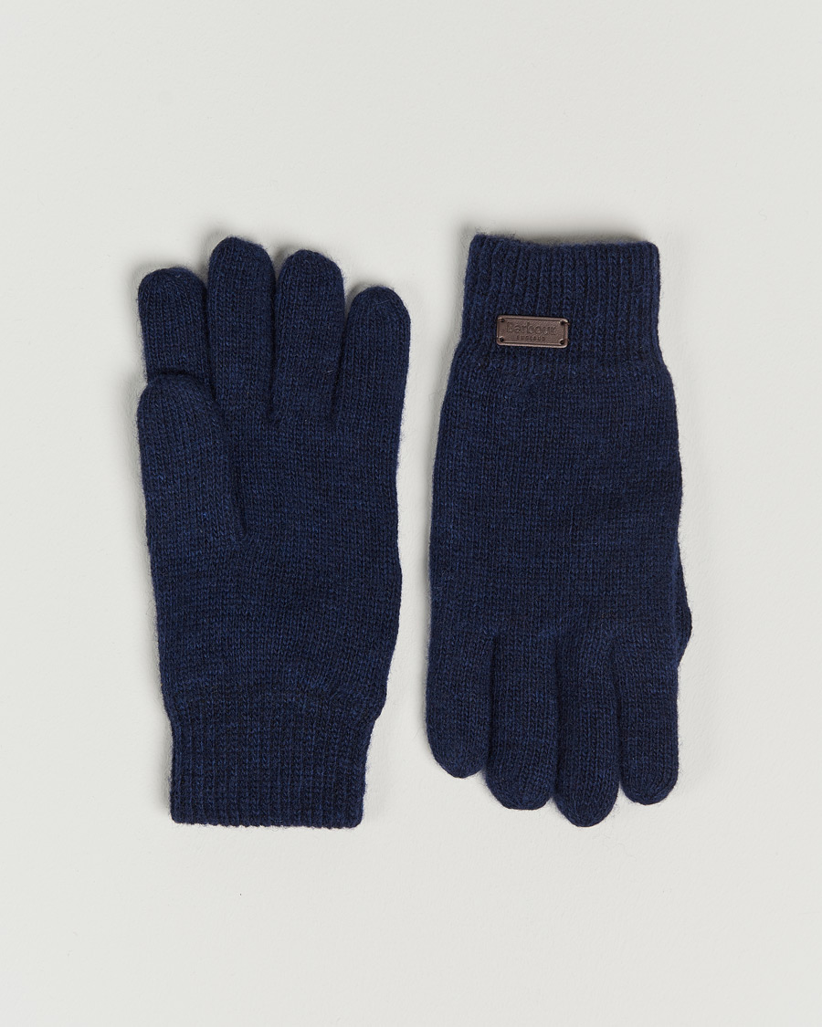 Herre | Barbour Lifestyle Carlton Wool Gloves Navy | Barbour Lifestyle | Carlton Wool Gloves Navy