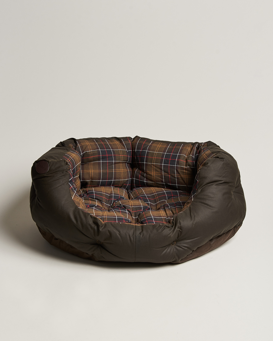 Herre | Til hunden | Barbour Lifestyle | Wax Cotton Dog Bed 30' Olive