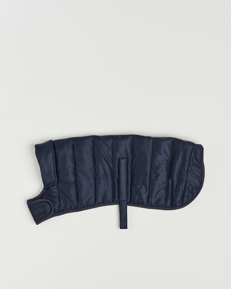 Herre | | Barbour Lifestyle | Baffle Quilt Dog Coat Navy