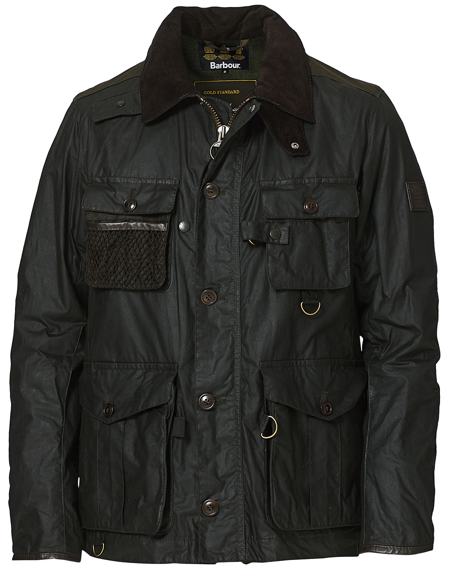 Herre | Jakker | Barbour Gold Standard | Supa Fisson Wax Jacket Sage