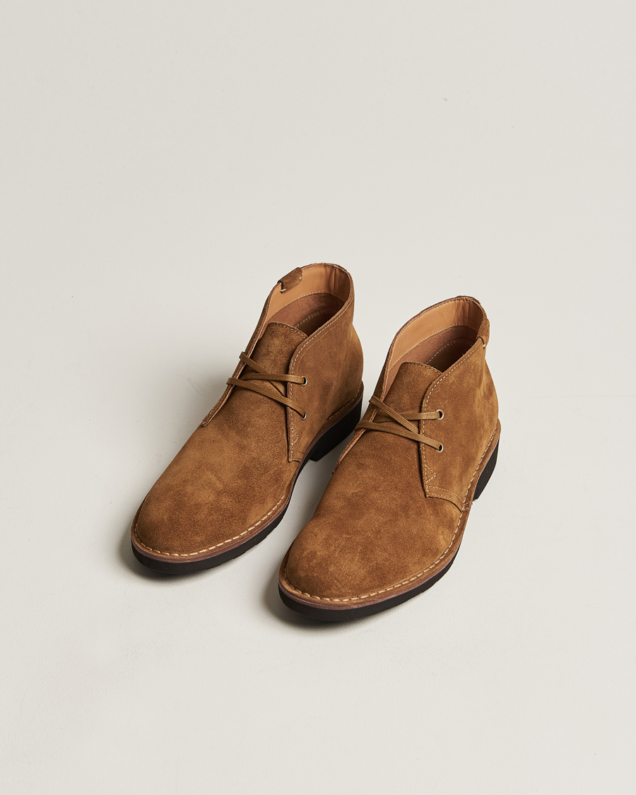 Herre | Sko | Polo Ralph Lauren | Talan Suede Chukka Boots Desert Tan