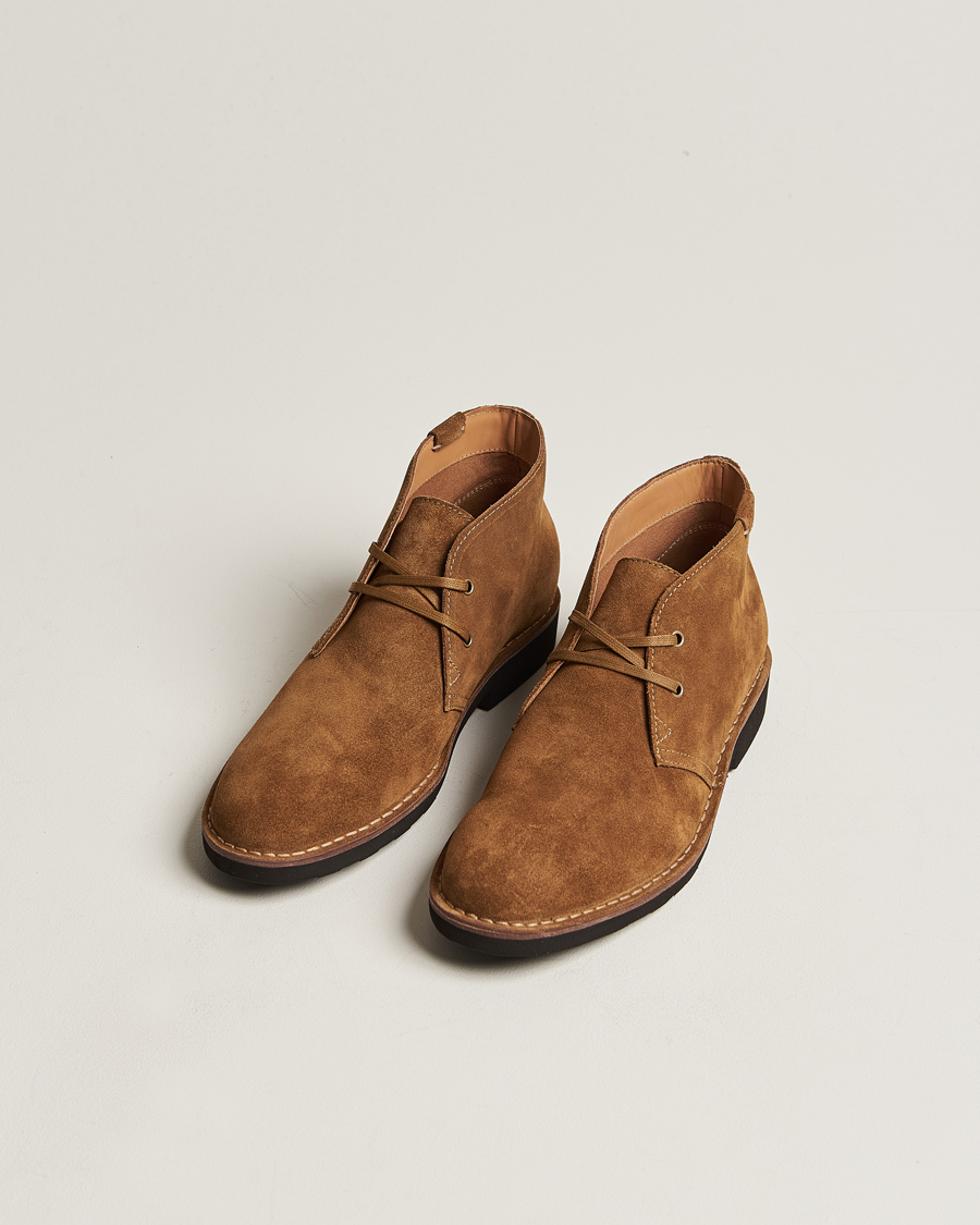 Herre | Sko i mokka | Polo Ralph Lauren | Talan Suede Chukka Boots Desert Tan