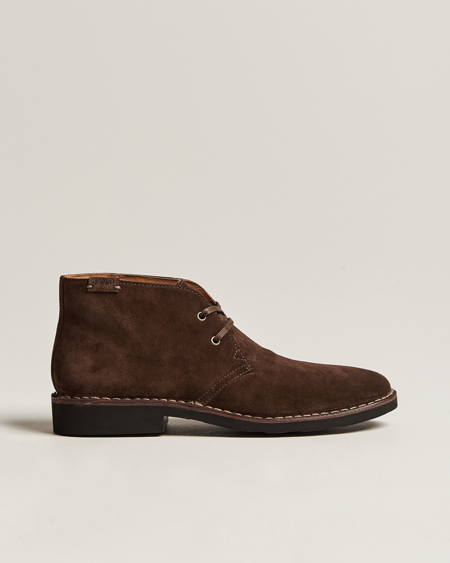 Herre | | Polo Ralph Lauren | Talan Suede Chukka Boots Chocolate Brown