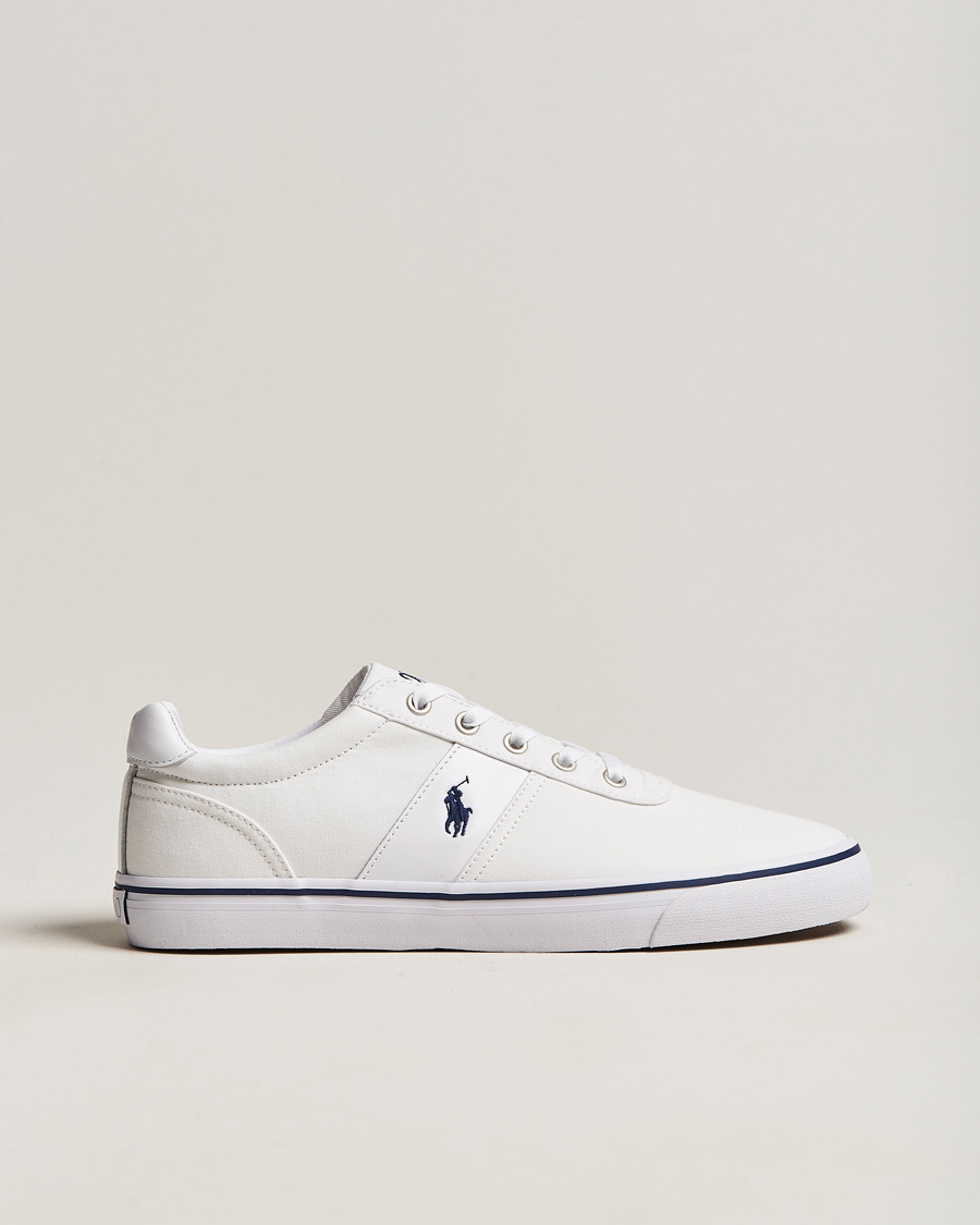 Herre | | Polo Ralph Lauren | Hanford Canvas Sneaker White/Navy