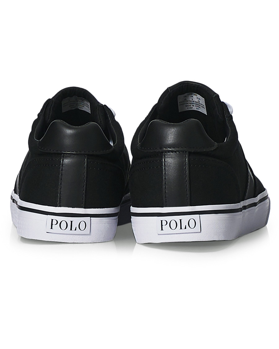 Herre | Polo Ralph Lauren Hanford Canvas Sneaker Black | Polo Ralph Lauren | Hanford Canvas Sneaker Black
