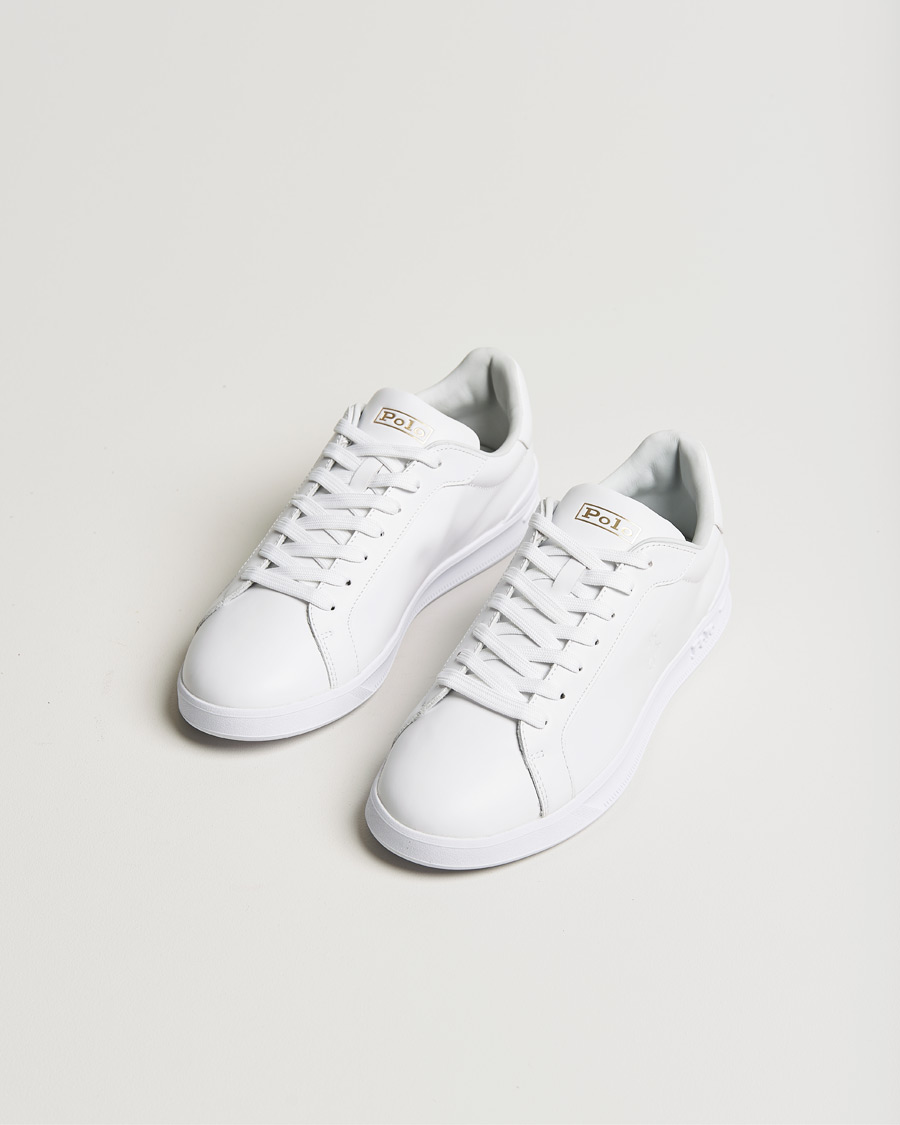 Herre | Sko | Polo Ralph Lauren | Heritage Court Premium Sneaker White