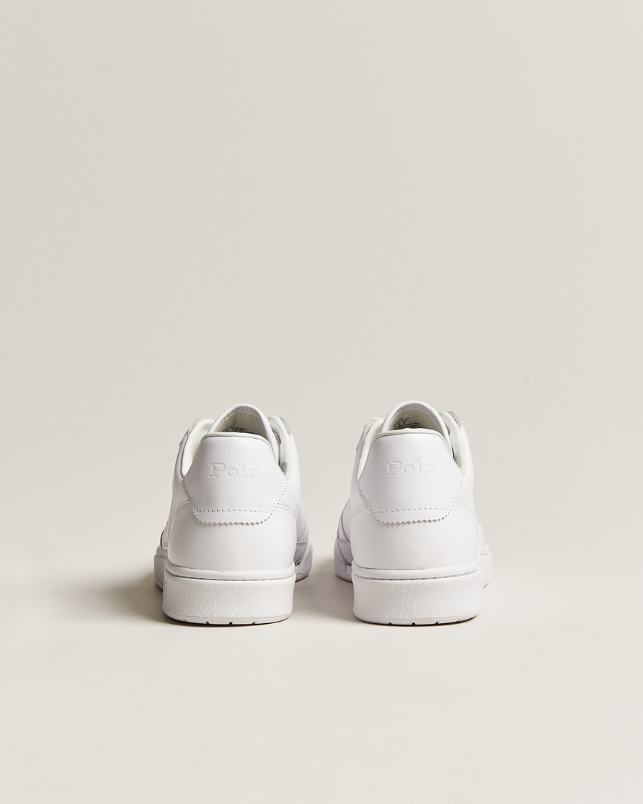 Herre | Sneakers | Polo Ralph Lauren | Court Luxury Leather Sneaker White