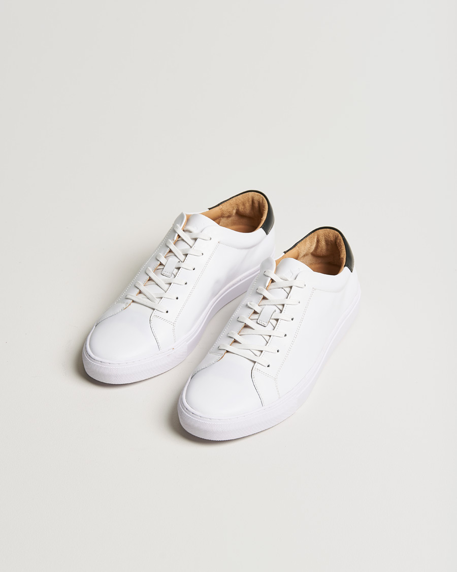Herre | Polo Ralph Lauren Jermain II Sneaker Black Heel White | Polo Ralph Lauren | Jermain II Sneaker Black Heel White