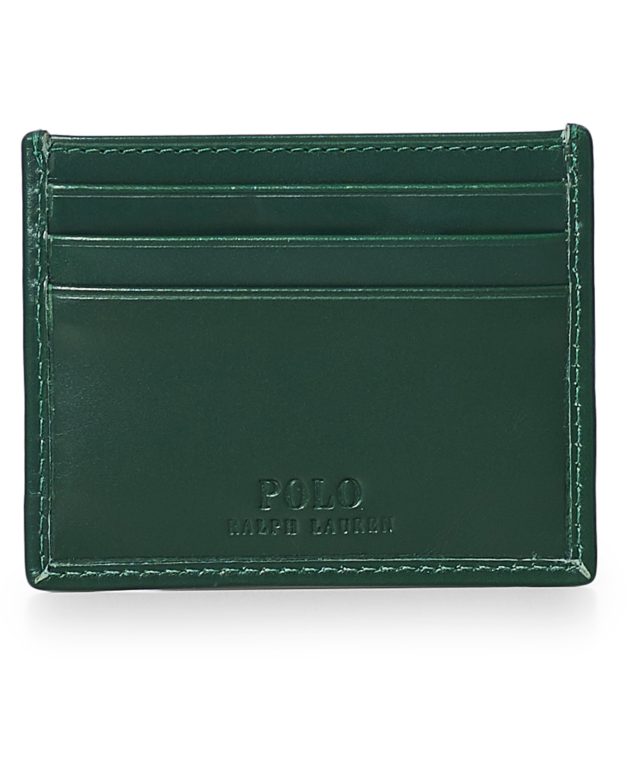 Herre | Polo Ralph Lauren Credit Card Case Green | Polo Ralph Lauren | Credit Card Case Green