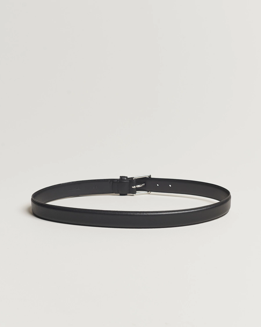 Herre | Belter | Polo Ralph Lauren | Smooth Leather Belt Black