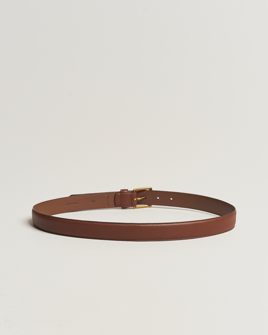 Herre | Assesoarer | Polo Ralph Lauren | Leather Belt Brown