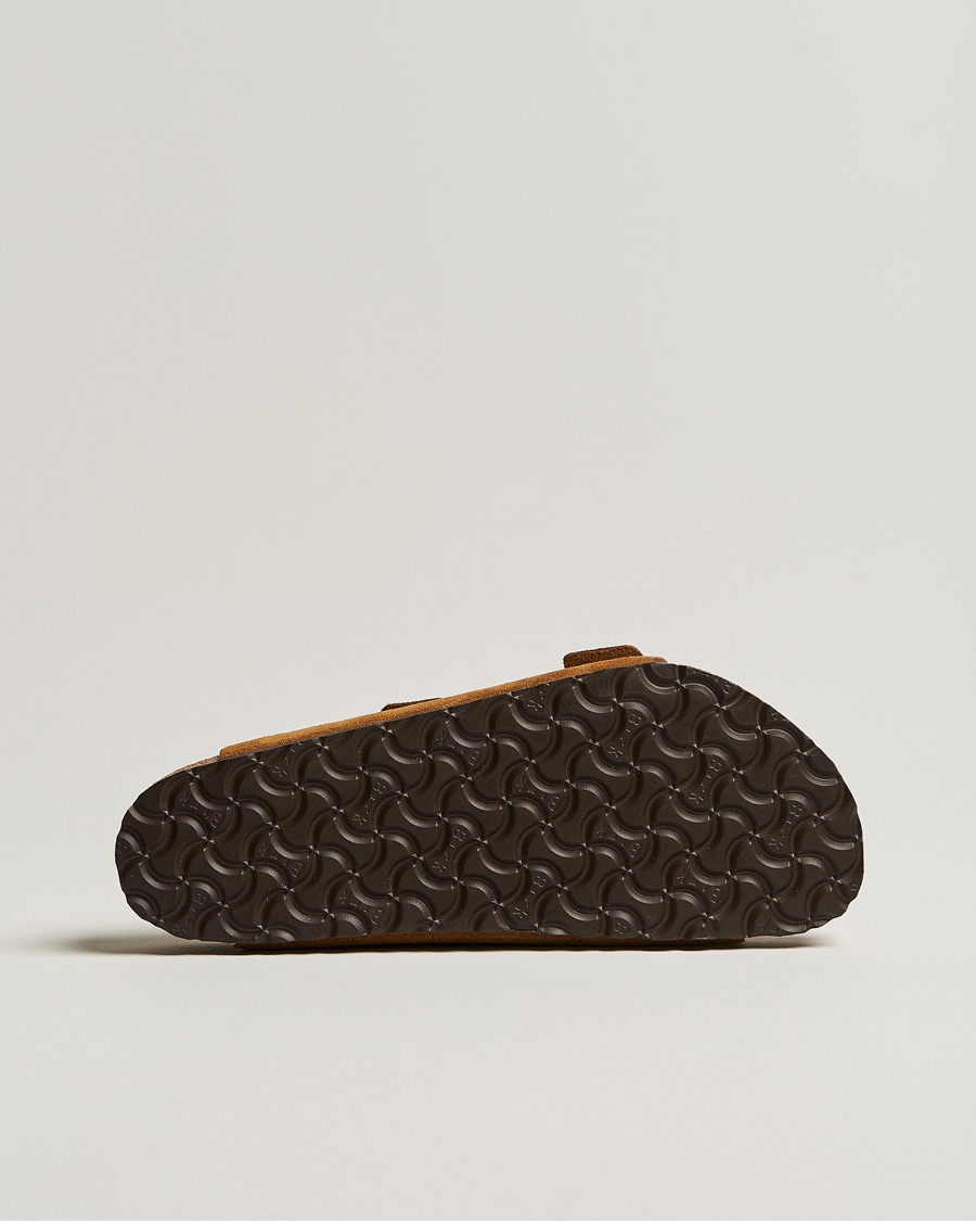 Herre | Sandaler og tøfler | BIRKENSTOCK | Arizona Soft Footbed Mink Suede