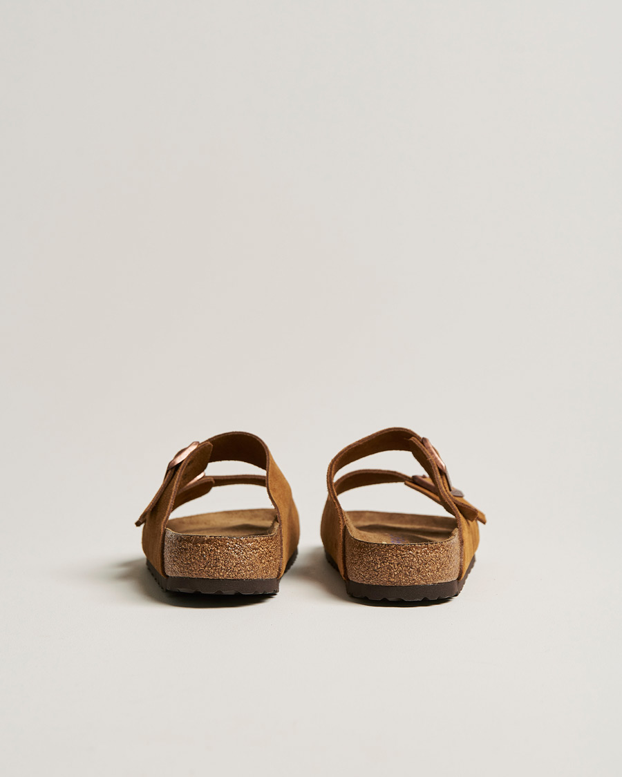 Herre | Sandaler og tøfler | BIRKENSTOCK | Arizona Soft Footbed Mink Suede