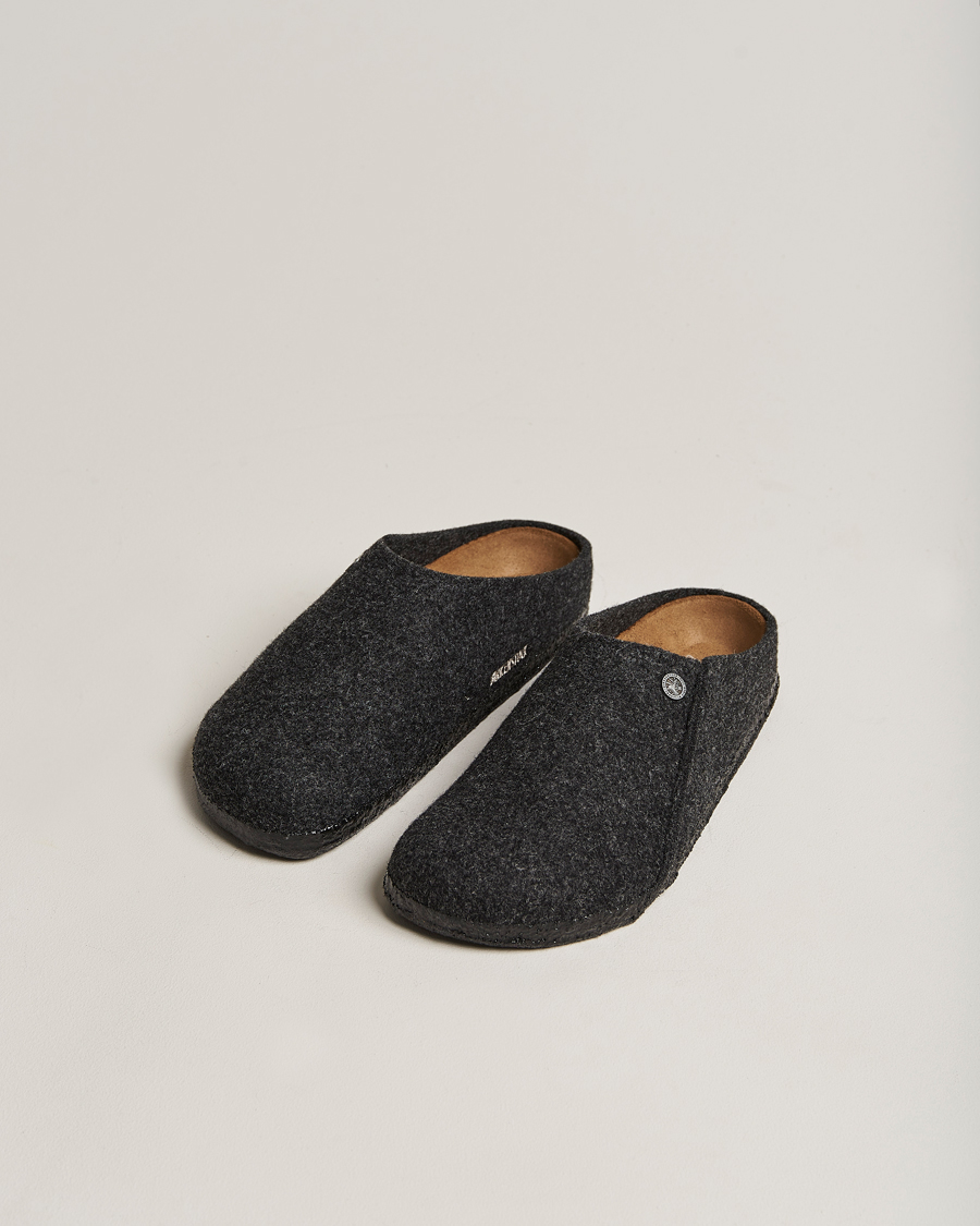 Herre | Sandaler og tøfler | BIRKENSTOCK | Zermatt Wool Felt Anthracite