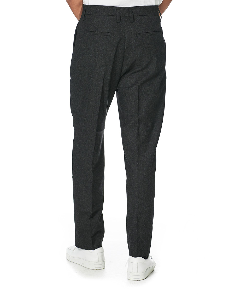 Herre | Bukser | Filippa K | Samson Flannel Trousers Dark Grey Mel