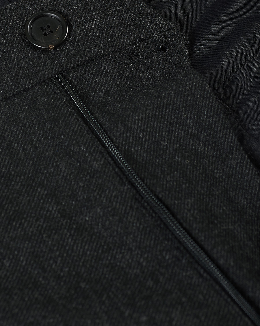 Herre | Bukser | Filippa K | Samson Flannel Trousers Dark Grey Mel