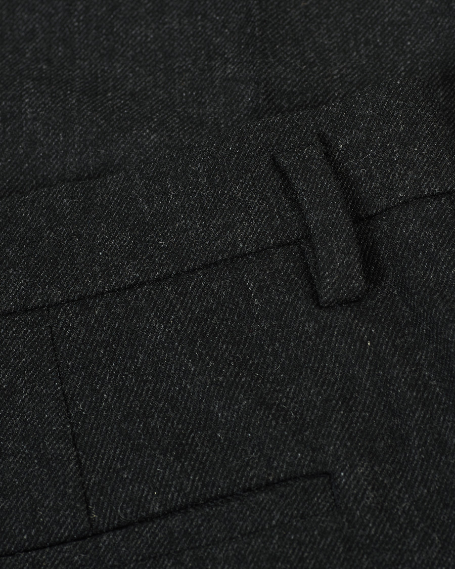 Herre | Bukser | Filippa K | Samson Flannel Trousers Dark Grey Mel