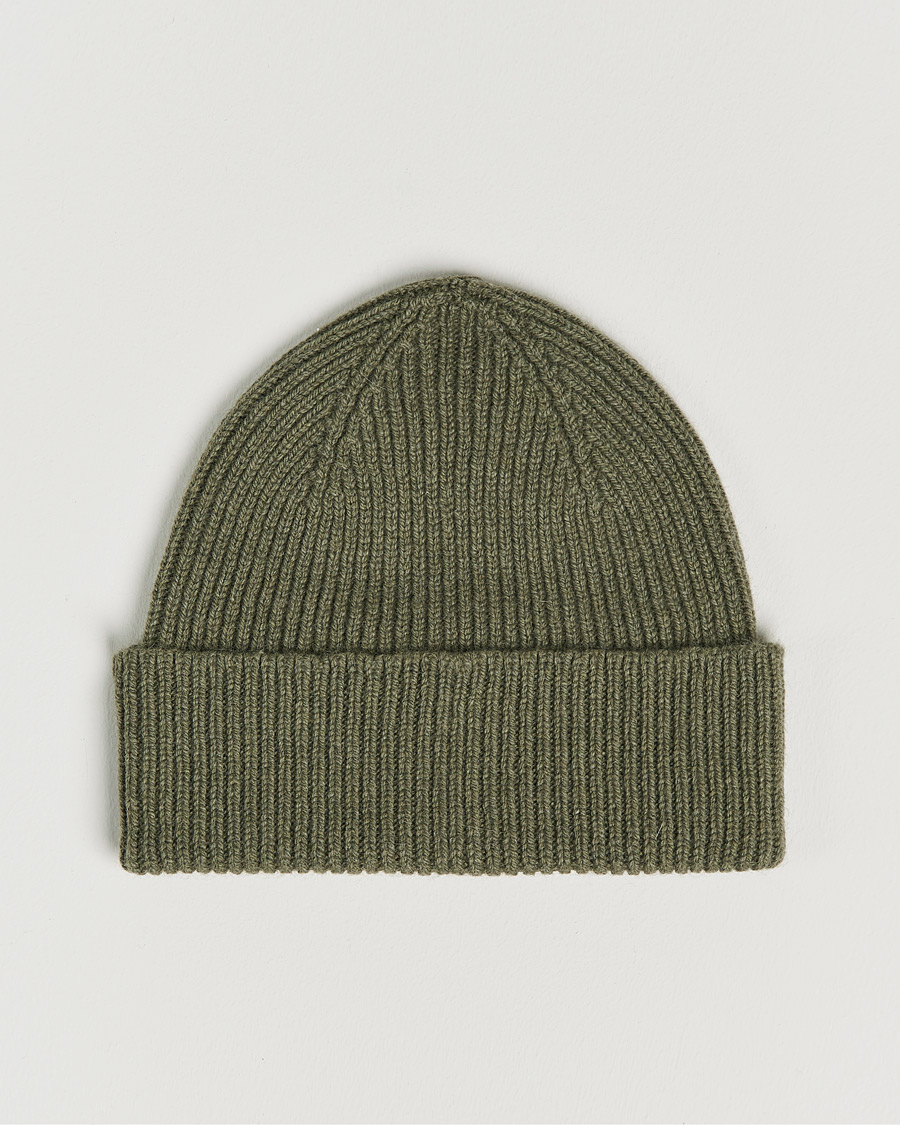 Herre | Luer | Le Bonnet | Lambswool/Caregora Beanie Croco