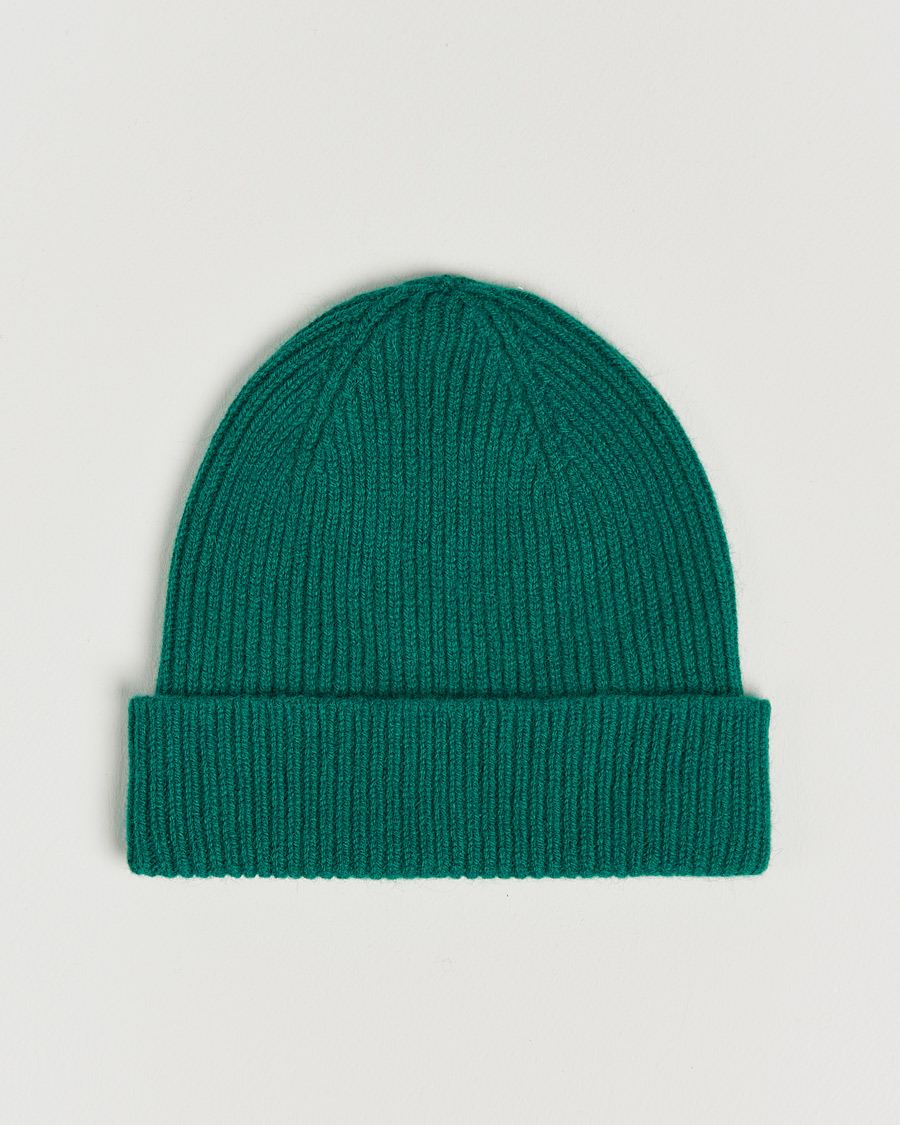 Herre | Le Bonnet Lambswool/Caregora Beanie Pine | Le Bonnet | Lambswool/Caregora Beanie Pine