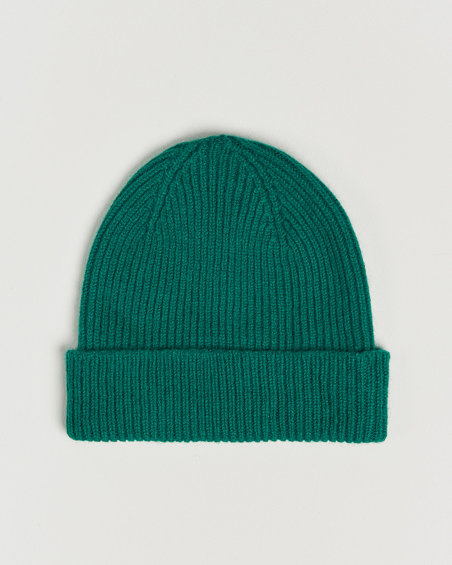 Herre | Le Bonnet Lambswool/Caregora Beanie Pine | Le Bonnet | Lambswool/Caregora Beanie Pine