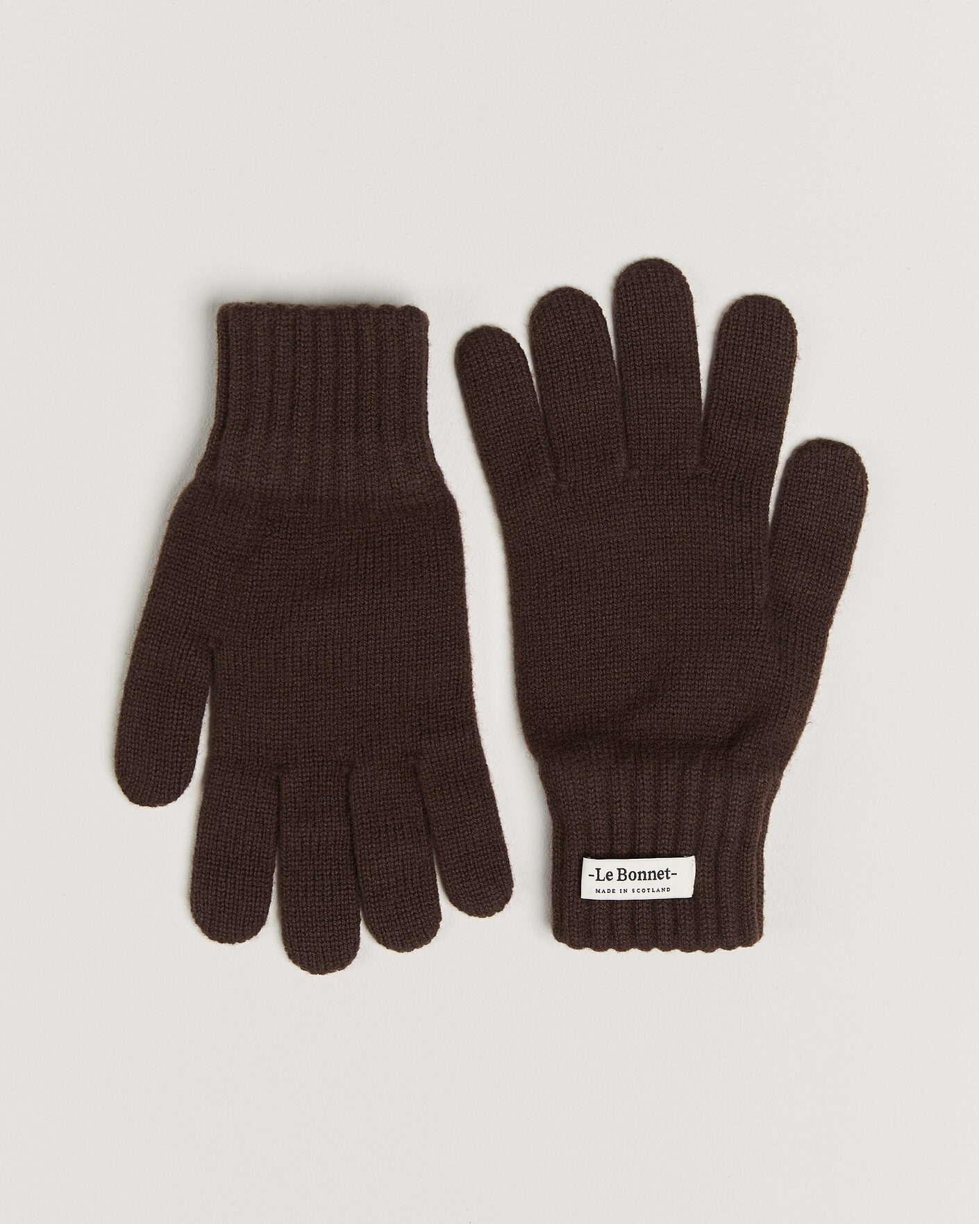 Herre | Hansker | Le Bonnet | Merino Wool Gloves Gingerbread