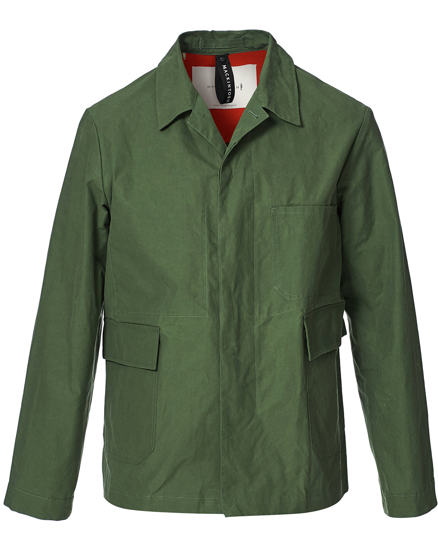Herre | Jakker | Mackintosh | Drizzle Chore Dry Wax Shirt Jacket Winter Moss