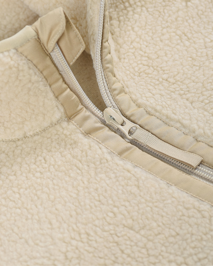 Herre | Gensere | Samsøe Samsøe | Samsøe & Samsøe Timo Fleece Half Zip Brown Rice
