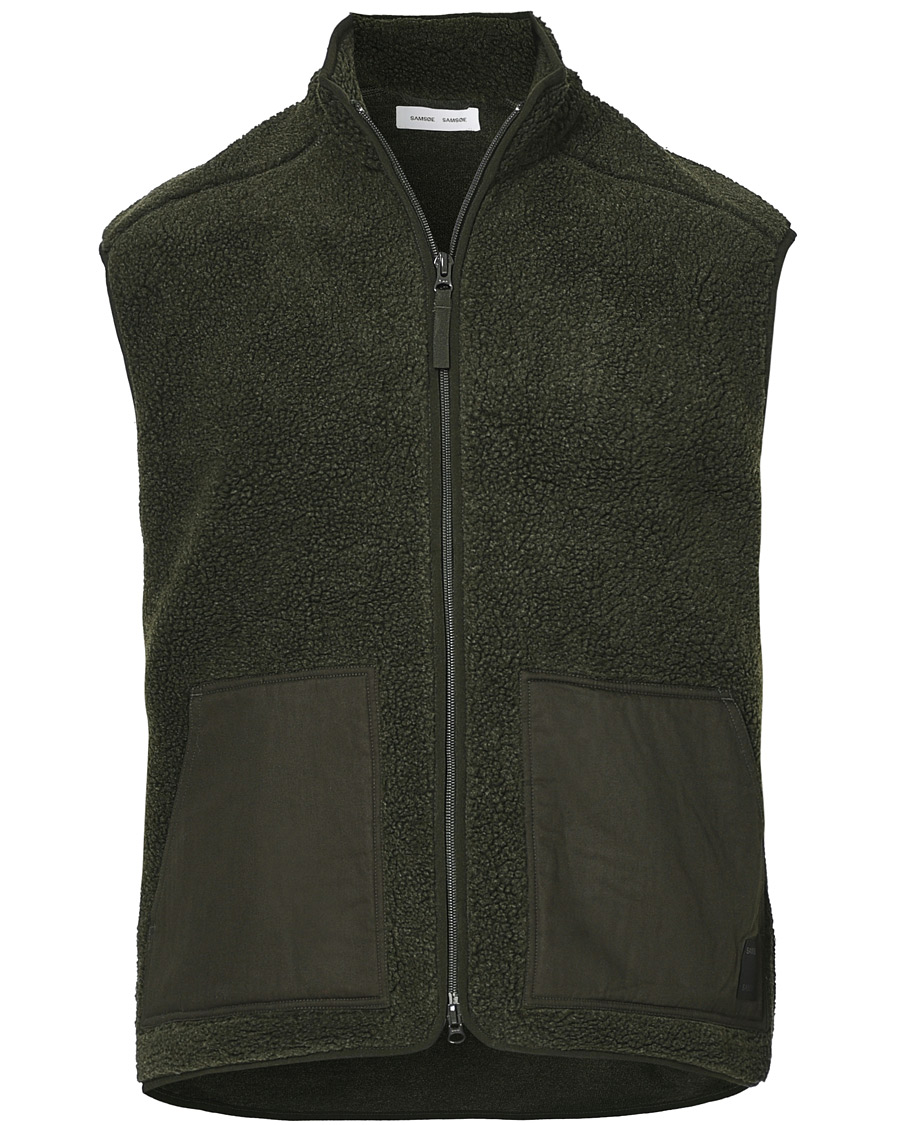 Herre | Gensere | Samsøe Samsøe | Samsøe & Samsøe Tim Fleece Vest Deep Depths