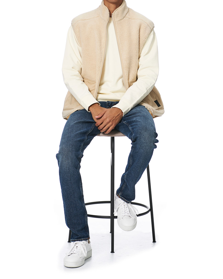 Herre | Gensere | Samsøe Samsøe | Samsøe & Samsøe Tim Fleece Vest Brown Rice