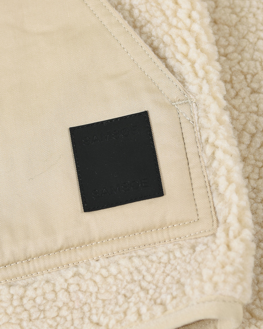 Herre | Gensere | Samsøe Samsøe | Samsøe & Samsøe Tim Fleece Vest Brown Rice
