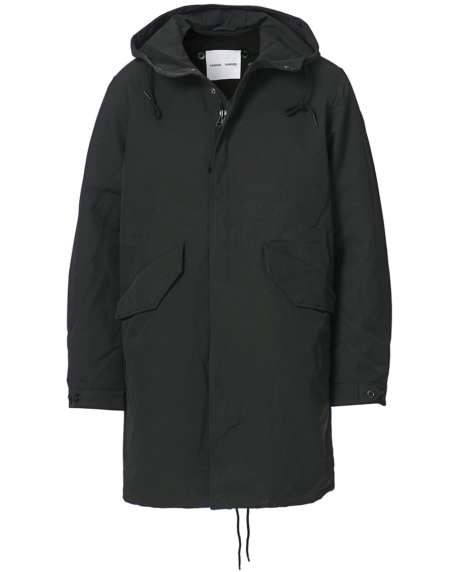 Herre | Jakker | Samsøe Samsøe | Samsøe & Samsøe Paw Primaloft Padded Parka Black