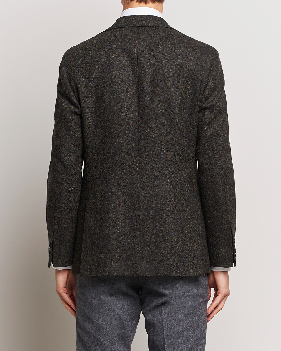 Herre | Dressjakker | Walker Slater | Edward Wool Donegal Blazer Dark Brown
