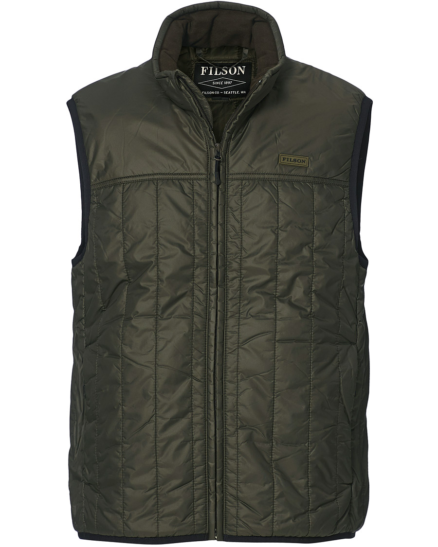 Herre | Jakker | Filson | Ultralight Vest Green