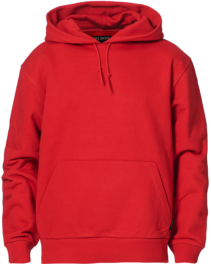 Herre | Gensere | Filson | Prospector Cotton Hoodie Red