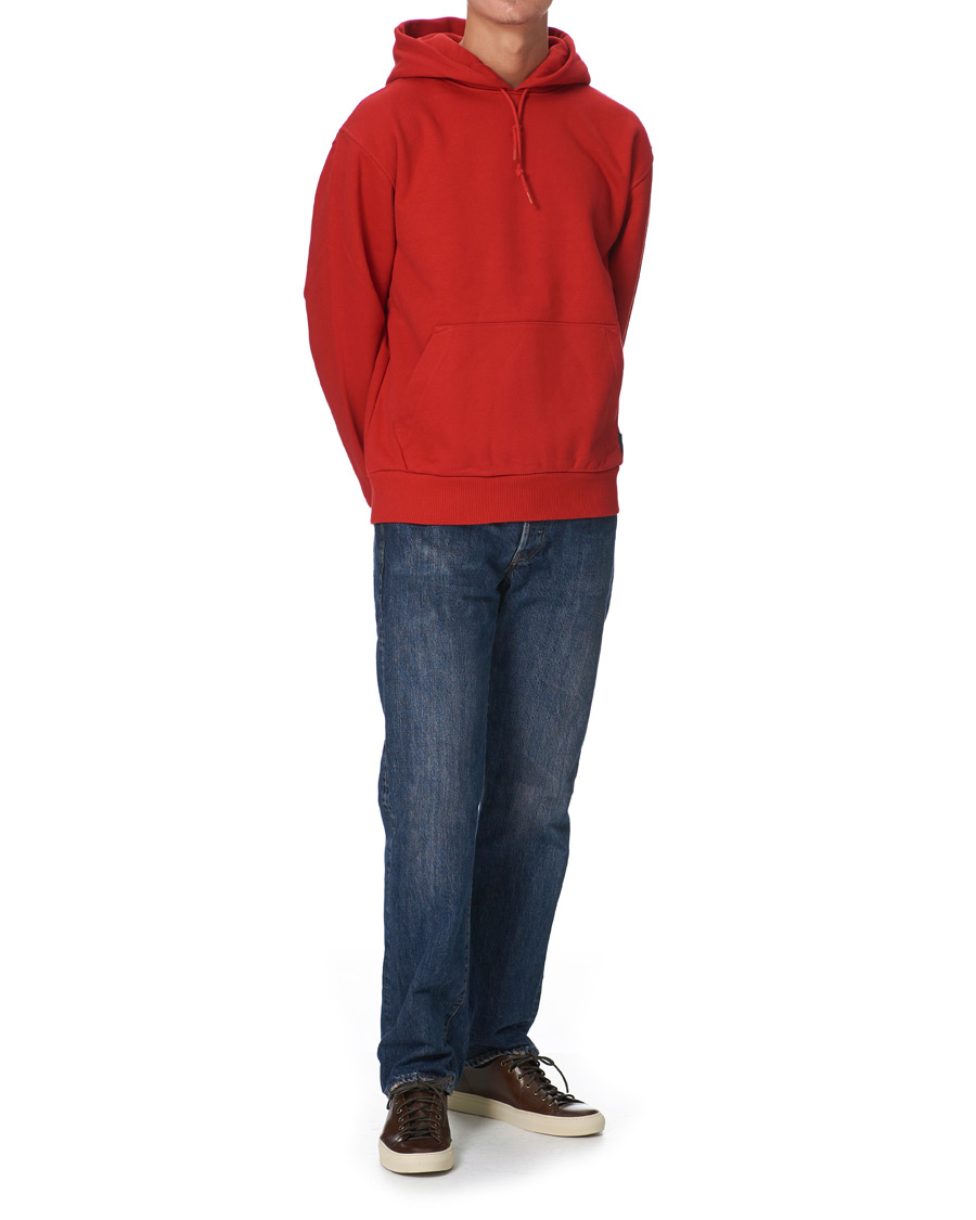Herre | Gensere | Filson | Prospector Cotton Hoodie Red