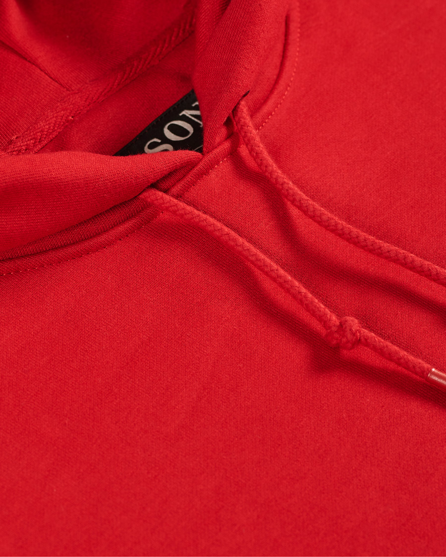 Herre | Gensere | Filson | Prospector Cotton Hoodie Red