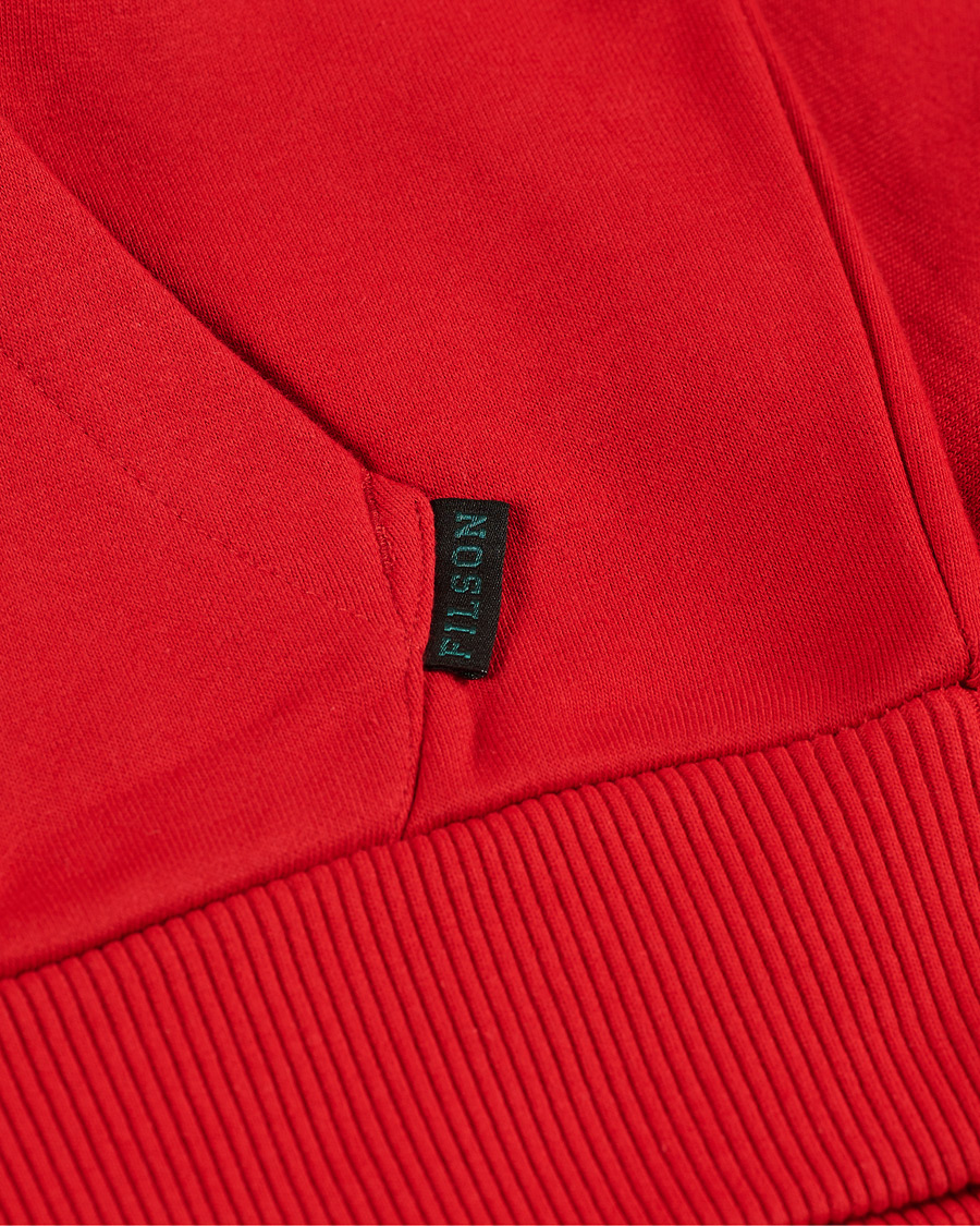 Herre | Gensere | Filson | Prospector Cotton Hoodie Red