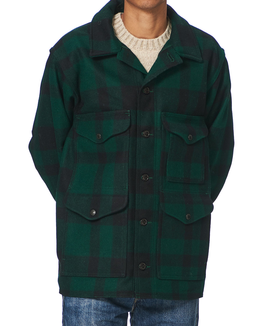 Herre | Jakker | Filson | Mackinaw Cruiser Shirt Jacket Green/Black