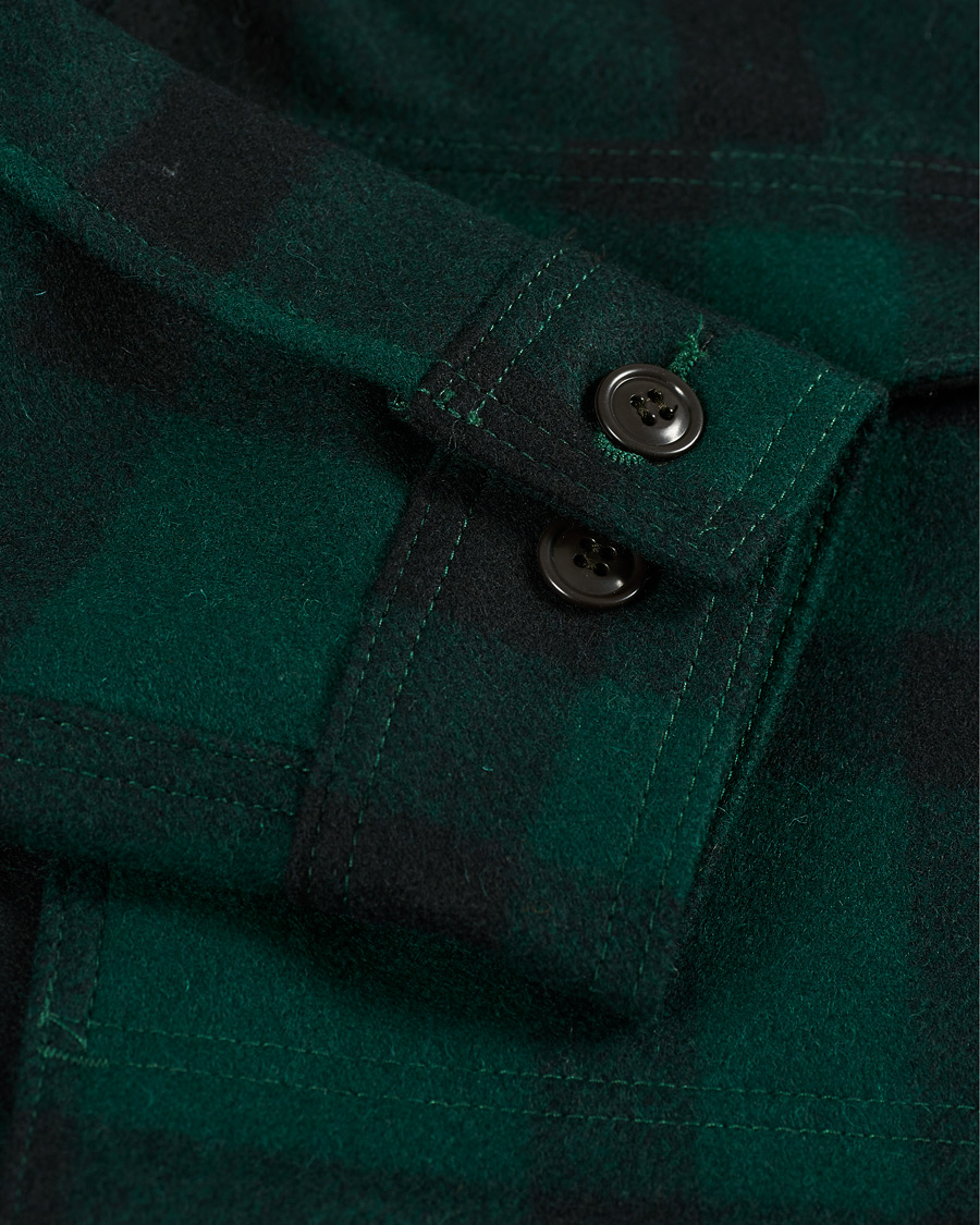 Herre | Jakker | Filson | Mackinaw Cruiser Shirt Jacket Green/Black