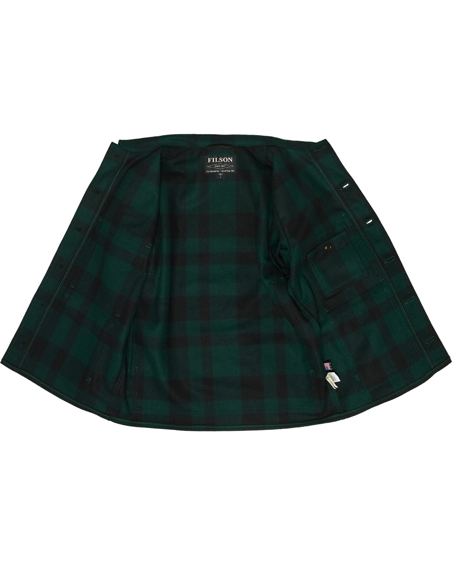 Herre | Jakker | Filson | Mackinaw Cruiser Shirt Jacket Green/Black