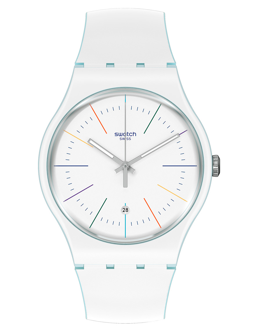 Herre | Swatch White Layered | Swatch | White Layered