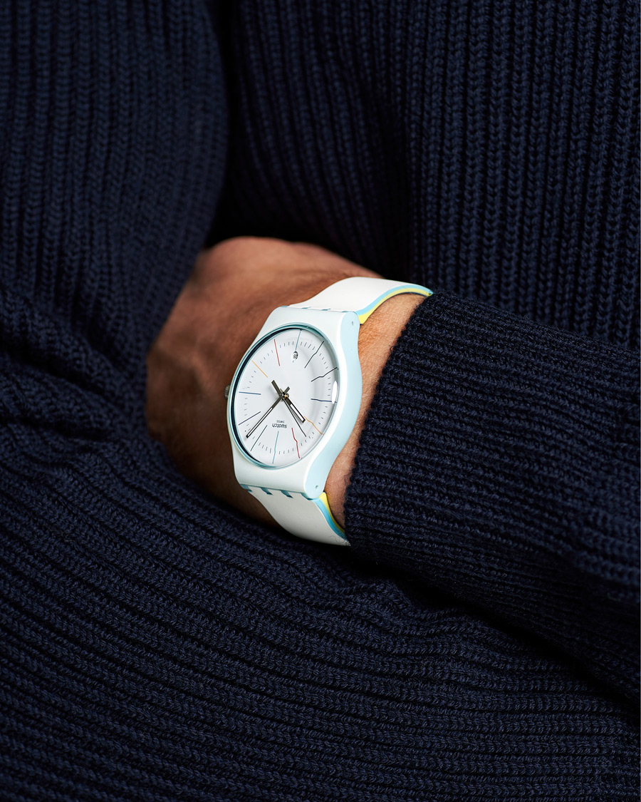 Herre | Swatch White Layered | Swatch | White Layered