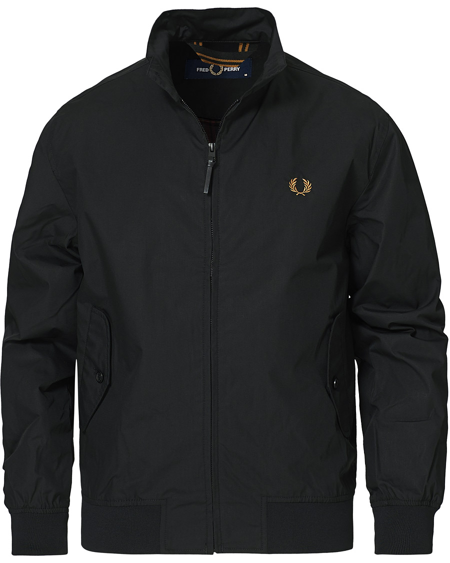Herre | Jakker | Fred Perry | Harrington Jacket Black