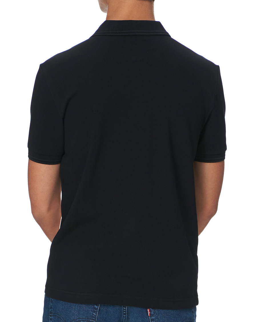 Herre | Pikéer | Fred Perry | Knitted Striped Poloshirt Black