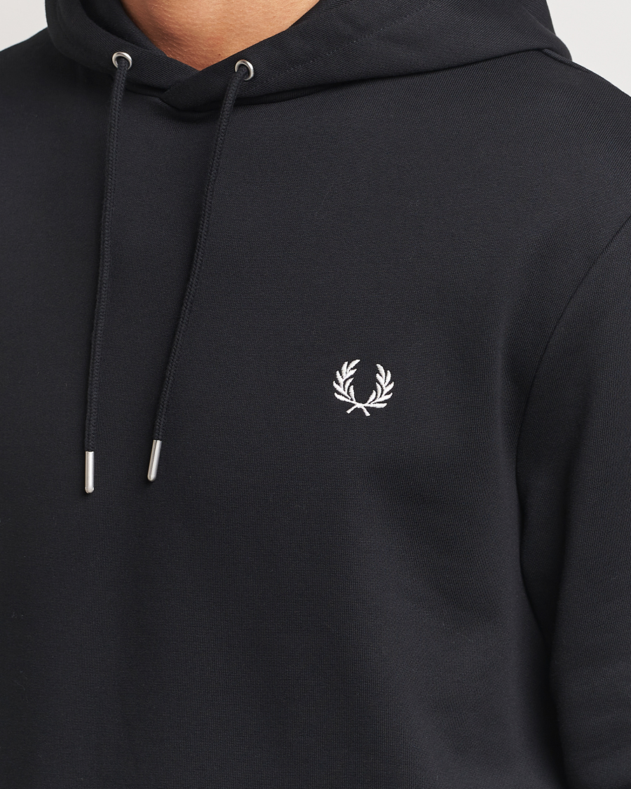 Herre | Gensere | Fred Perry | Tipped Hoodie Black