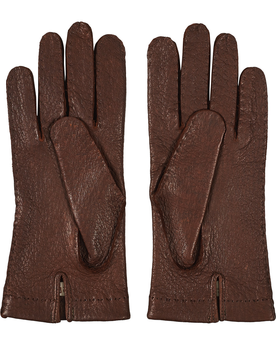 Herre |  | Hestra | Peccary Handsewn Unlined Glove Sienna