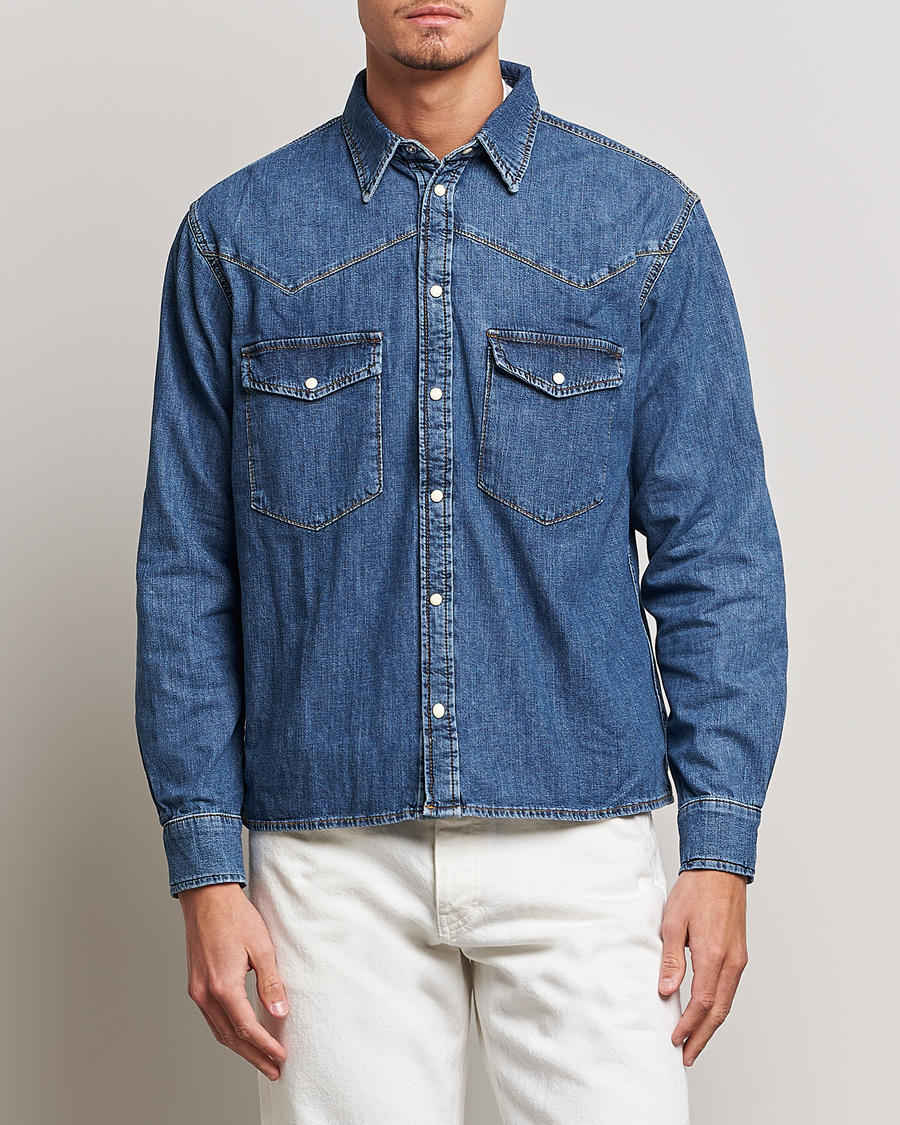 Herre | Avdelinger | Jeanerica | Bertrand Denim Shirt Vintage 95